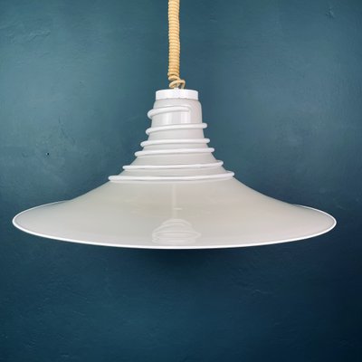 Mid-Century Murano Glass Pendant Lamp, Italy, 1970s-WQC-1017594