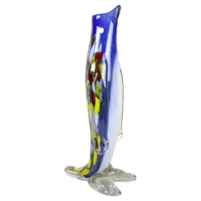 Mid-Century Murano Glass Penguin Vase, Italy, 1960s-TQA-1322274