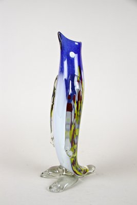 Mid-Century Murano Glass Penguin Vase, Italy, 1960s-TQA-1322274