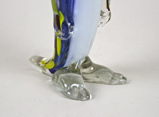 Mid-Century Murano Glass Penguin Vase, Italy, 1960s-TQA-1322274