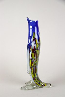 Mid-Century Murano Glass Penguin Vase, Italy, 1960s-TQA-1322274