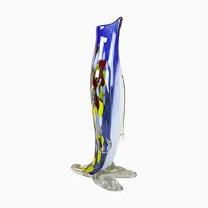 Mid-Century Murano Glass Penguin Vase, Italy, 1960s-TQA-1322274