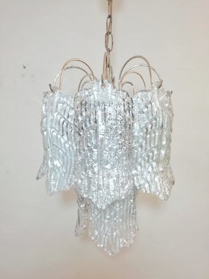 Mid-Century Murano Glass Sheets Ceiling Lamp-RGF-653810