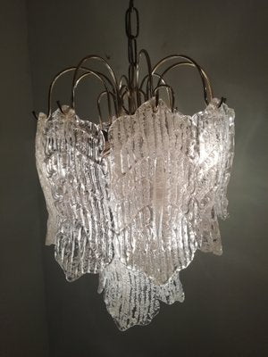 Mid-Century Murano Glass Sheets Ceiling Lamp-RGF-653810