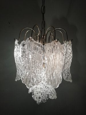 Mid-Century Murano Glass Sheets Ceiling Lamp-RGF-653810