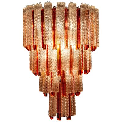 Mid-Century Murano Glass Tronchi 4-Tier Chandelier, 1960-MBH-1032427