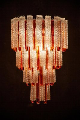 Mid-Century Murano Glass Tronchi 4-Tier Chandelier, 1960-MBH-1032427