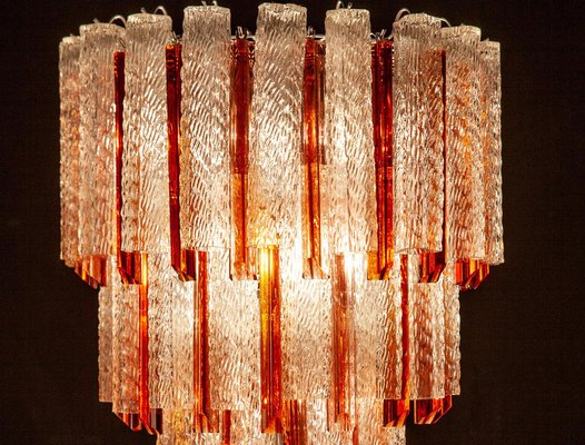 Mid-Century Murano Glass Tronchi 4-Tier Chandelier, 1960-MBH-1032427