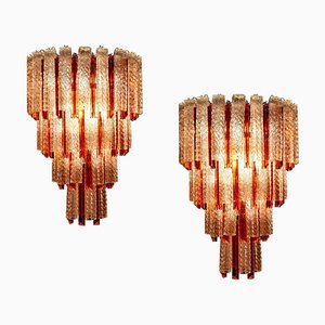 Mid-Century Murano Glass Tronchi 4-Tier Chandelier, 1960-MBH-1032427