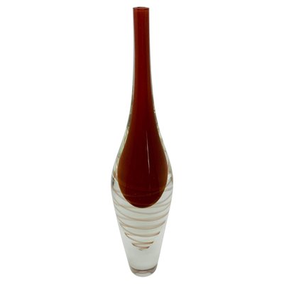 Mid-Century Murano Glass Vase by Seguso, Vetri D'arte, 1960s-FGA-949869