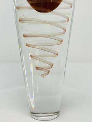 Mid-Century Murano Glass Vase by Seguso, Vetri D'arte, 1960s-FGA-949869