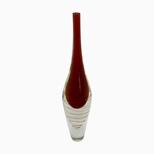 Mid-Century Murano Glass Vase by Seguso, Vetri D'arte, 1960s-FGA-949869