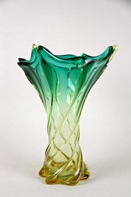 Mid-Century Murano Glass Vase, Italy, 1960s-TQA-1321950