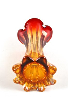 Mid-Century Murano Glass Vase, Italy, 1960s-TQA-1322349