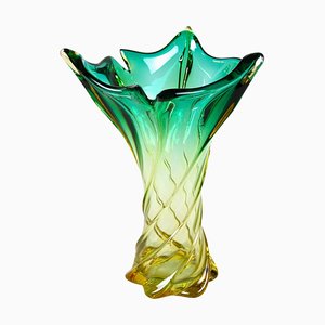 Mid-Century Murano Glass Vase, Italy, 1960s-TQA-1321950