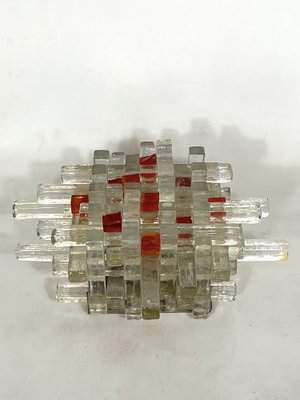 Mid-Century Murano Glass Wall Lamp by Albano Poli, 1970s-OT-1313296