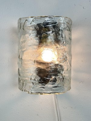 Mid-Century Murano Glass Wall Lamps in the style of Gino Cenedese, 1960s, Set of 2-YST-2035967