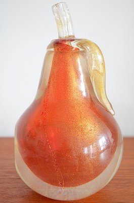 Mid-Century Murano Pear by Barovier & Toso, 1960s-OV-1430652