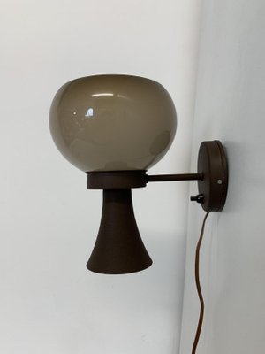 Mid-Century Mushroom Wall Lamp by Dijkstra Holland, 1970s-BGP-1029929