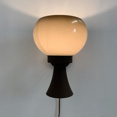 Mid-Century Mushroom Wall Lamp by Dijkstra Holland, 1970s-BGP-1029929