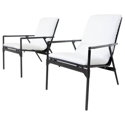 Mid-Century Nena Folding Armchairs attributed to Richard Sapper for B&B Italia, 1984, Set of 2-FGA-1817139