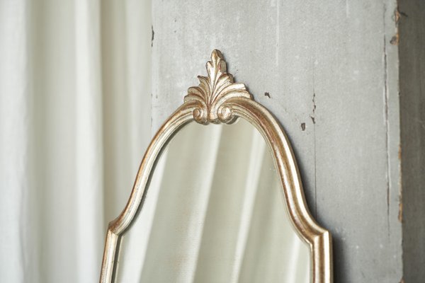 Mid-Century Neoclassical Wall Mirror in Wood, 1940s-FEW-2024204