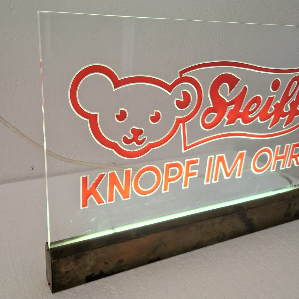 Mid-Century Neon Sign from Steiff, 1960s