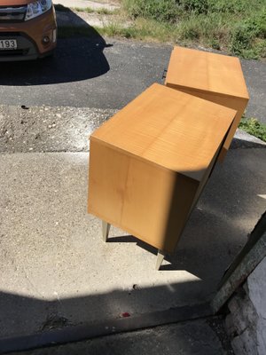 Mid-Century Nightstands, 1950s, Set of 2-OXJ-688250