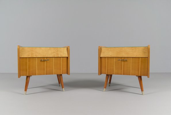 Mid-Century Nightstands, Set of 2-KQB-1819512