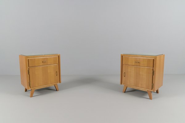 Mid-Century Nightstands, Set of 2-KQB-1819513