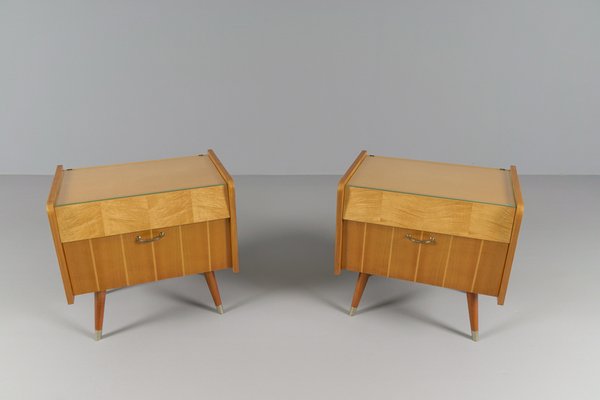 Mid-Century Nightstands, Set of 2-KQB-1819512