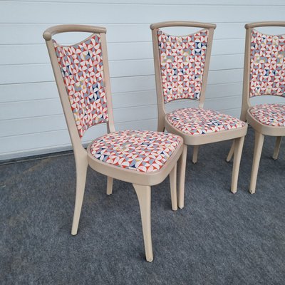 Mid-Century No. 11 Chairs from Baumann, France, Set of 4-GSF-1098525