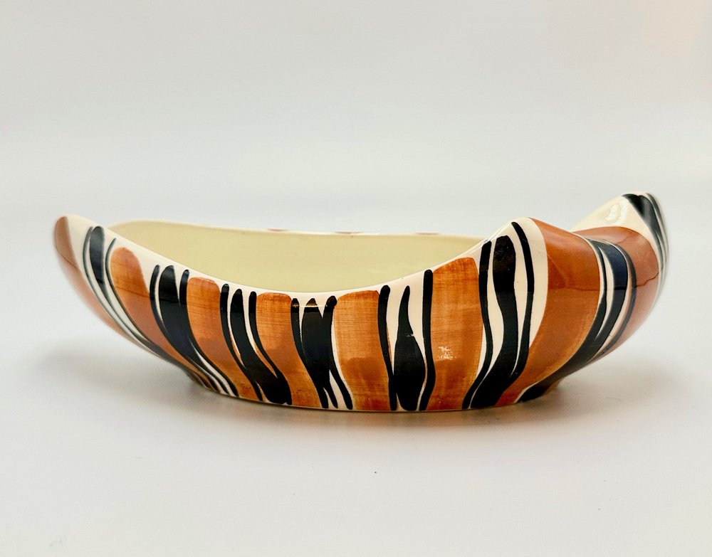 Mid-Century No 204 Faience Ashtray by Wit Płażewski, 1957