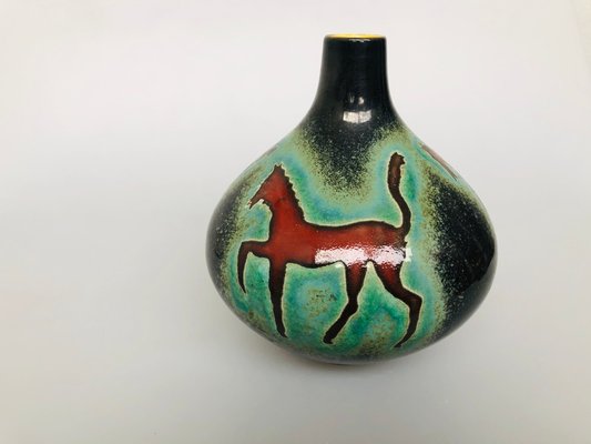 Mid-Century No. 509/18 Ceramic Vase from Foreign, 1950s-RZY-581765