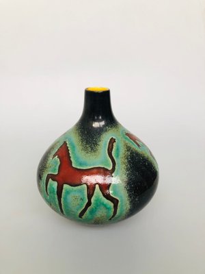 Mid-Century No. 509/18 Ceramic Vase from Foreign, 1950s-RZY-581765