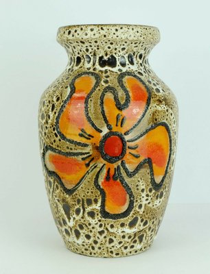 Mid-Century No. 7312-30 Fat Lava Vase from Carstens Tönnieshof-FH-952016