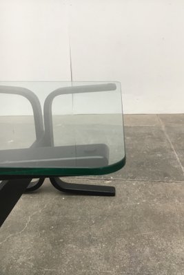 Mid-Century Norwegian Siesta Glass Side Table by Ingmar Relling for Westnofa-UAH-558862