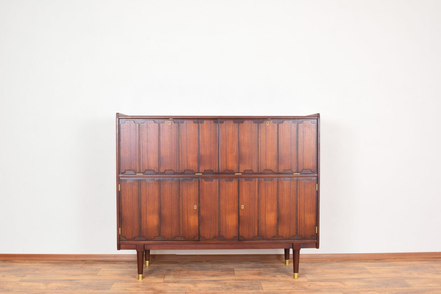 Mid-Century Norwegian Teak Highboard, 1960s