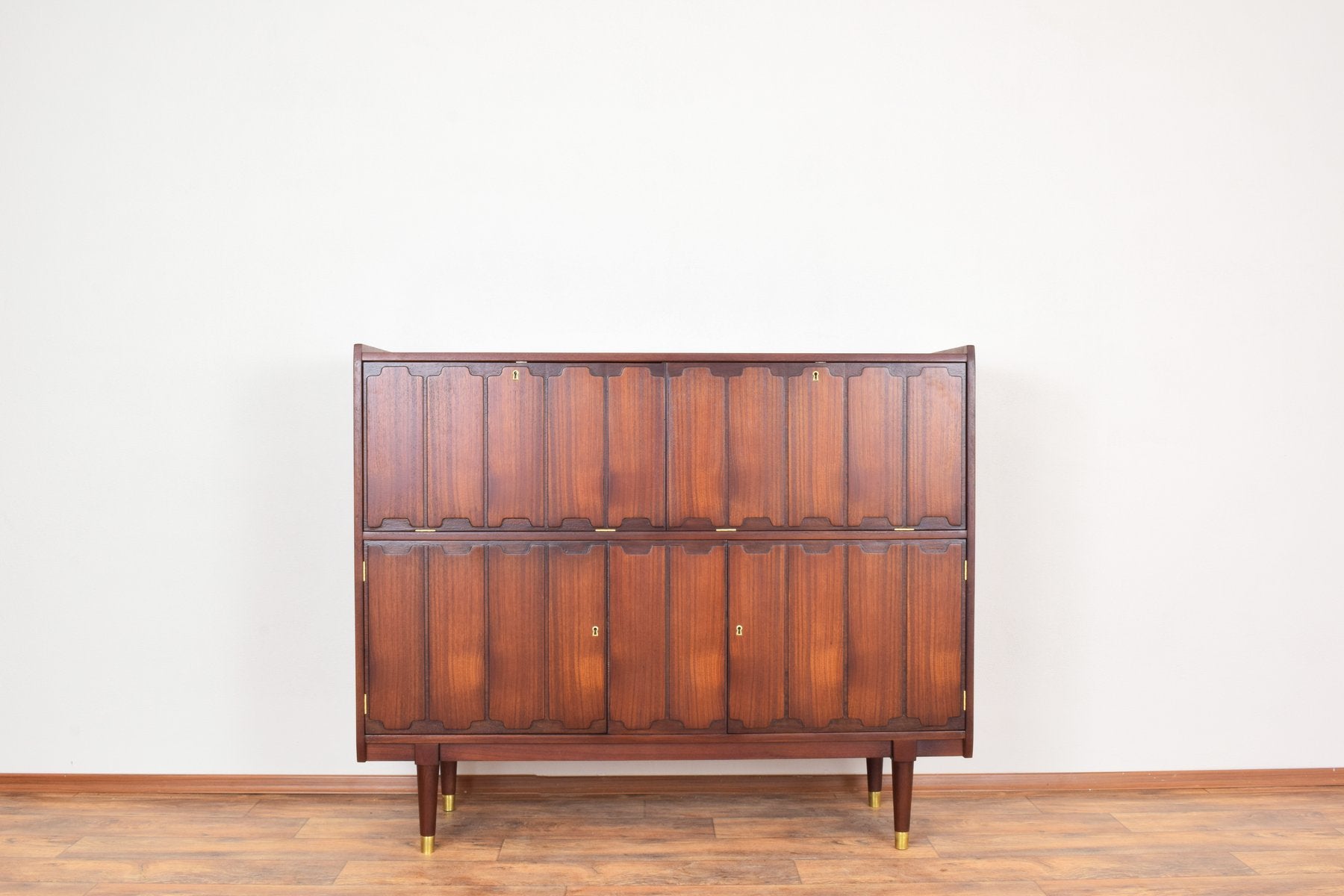 Mid-Century Norwegian Teak Highboard, 1960s