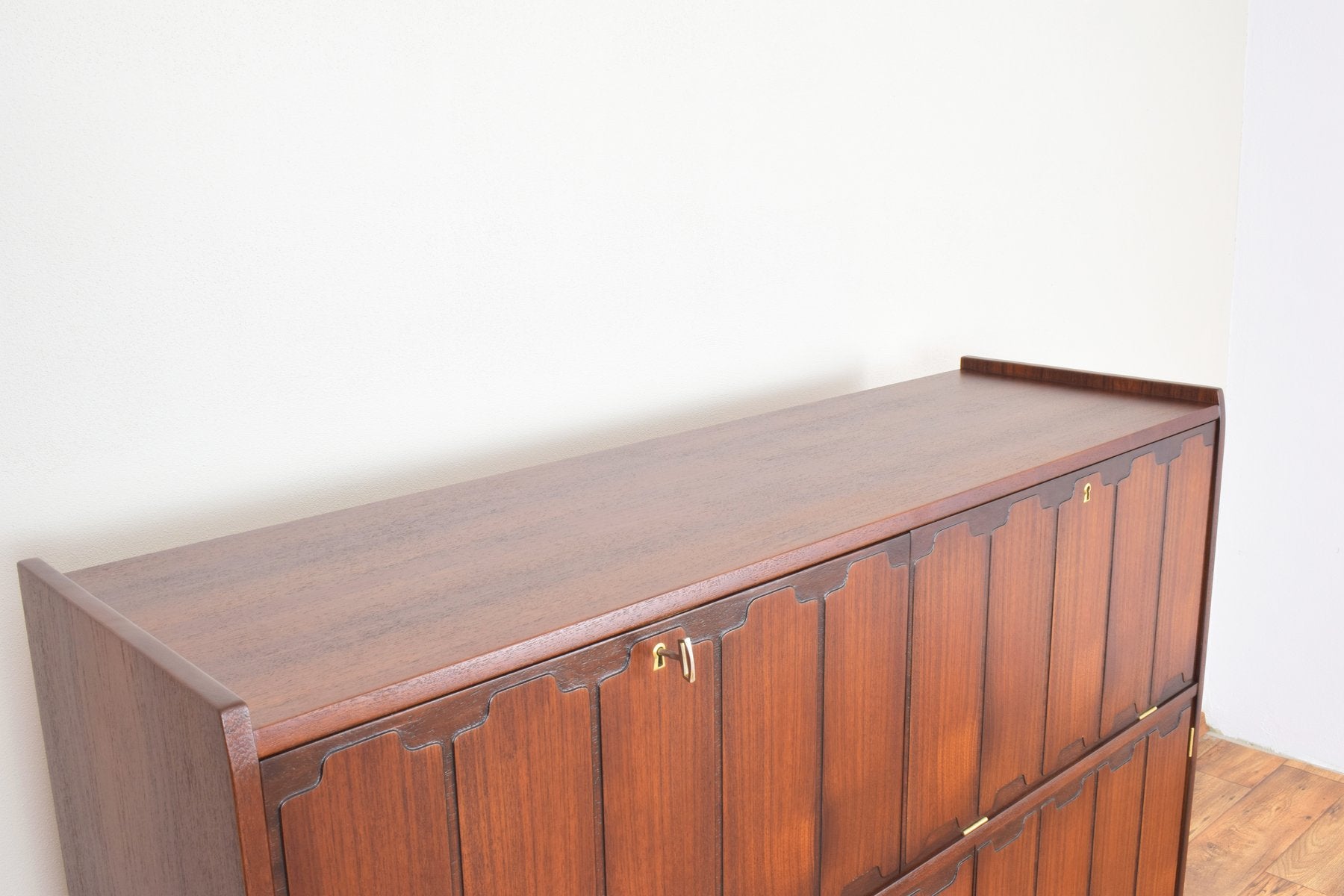 Mid-Century Norwegian Teak Highboard, 1960s