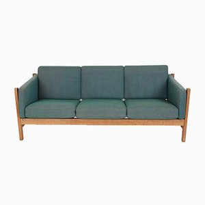 Mid-Century Oak and Wool 3-Seater Model 2342 Sofa by Børge Mogensen for Fredericia-DQ-703412