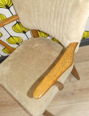 Mid-Century Oak Armchair, 1960s-AFE-1816531