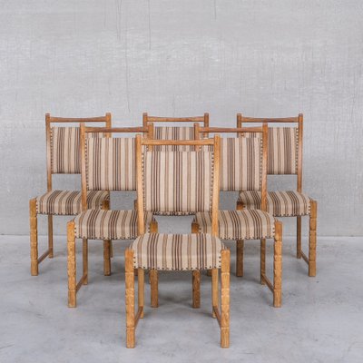 Mid-Century Oak Danish Dining Chairs by Henning Kjærnulf, Set of 6-JRP-1311215