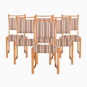 Mid-Century Oak Danish Dining Chairs by Henning Kjærnulf, Set of 6-JRP-1311215