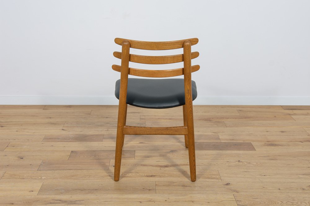 Mid-Century Oak Dining Chairs by Poul Volther for FDB Mobler, Denmark, 1960s, Set of 6