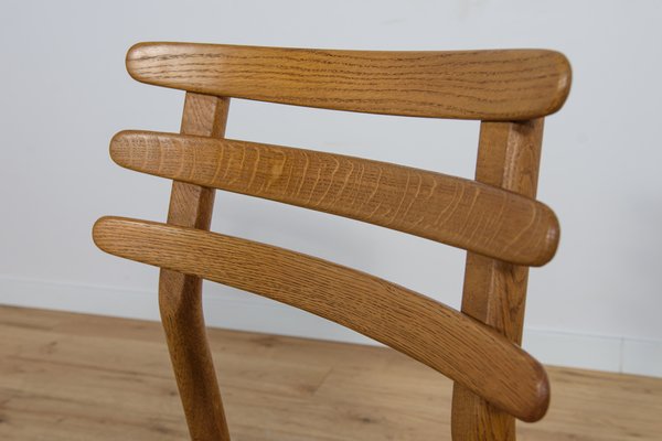 Mid-Century Oak Dining Chairs by Poul Volther for FDB Mobler, Denmark, 1960s, Set of 6-NIT-1735990