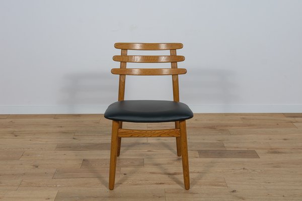 Mid-Century Oak Dining Chairs by Poul Volther for FDB Mobler, Denmark, 1960s, Set of 6-NIT-1735990