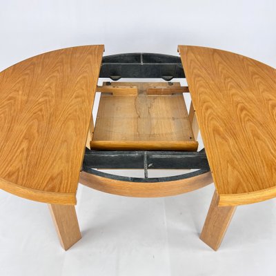 Mid-Century Oak Extendable Dining Table, 1960s-RMX-1722507