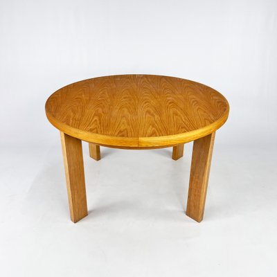 Mid-Century Oak Extendable Dining Table, 1960s-RMX-1722507