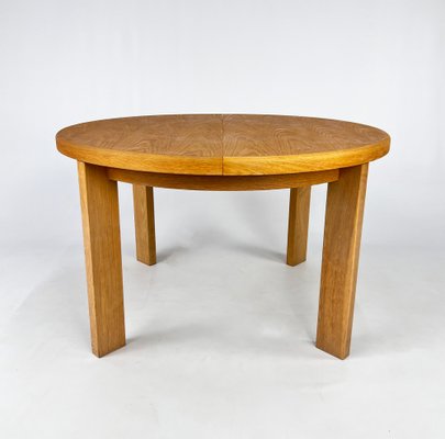 Mid-Century Oak Extendable Dining Table, 1960s-RMX-1722507